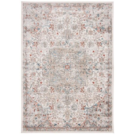 Safavieh 5 ft.1 in. x 7 ft.6 in. Oregon 800 Rectanglar Rug Grey & Ivory ORE814F-5
